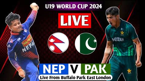 Nepal U19 vs Pakistan U19, 11th Match, Group D .